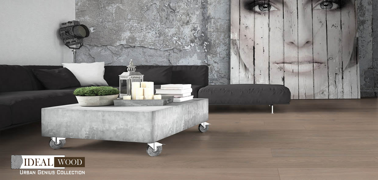 Ideal Wood Engineered Hardwood: Urban Genius Collection - Oak - Oak, Sakura