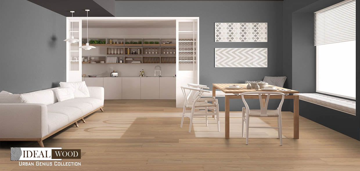 Ideal Wood Engineered Hardwood: Urban Genius Collection - Oak - Oak, Creama