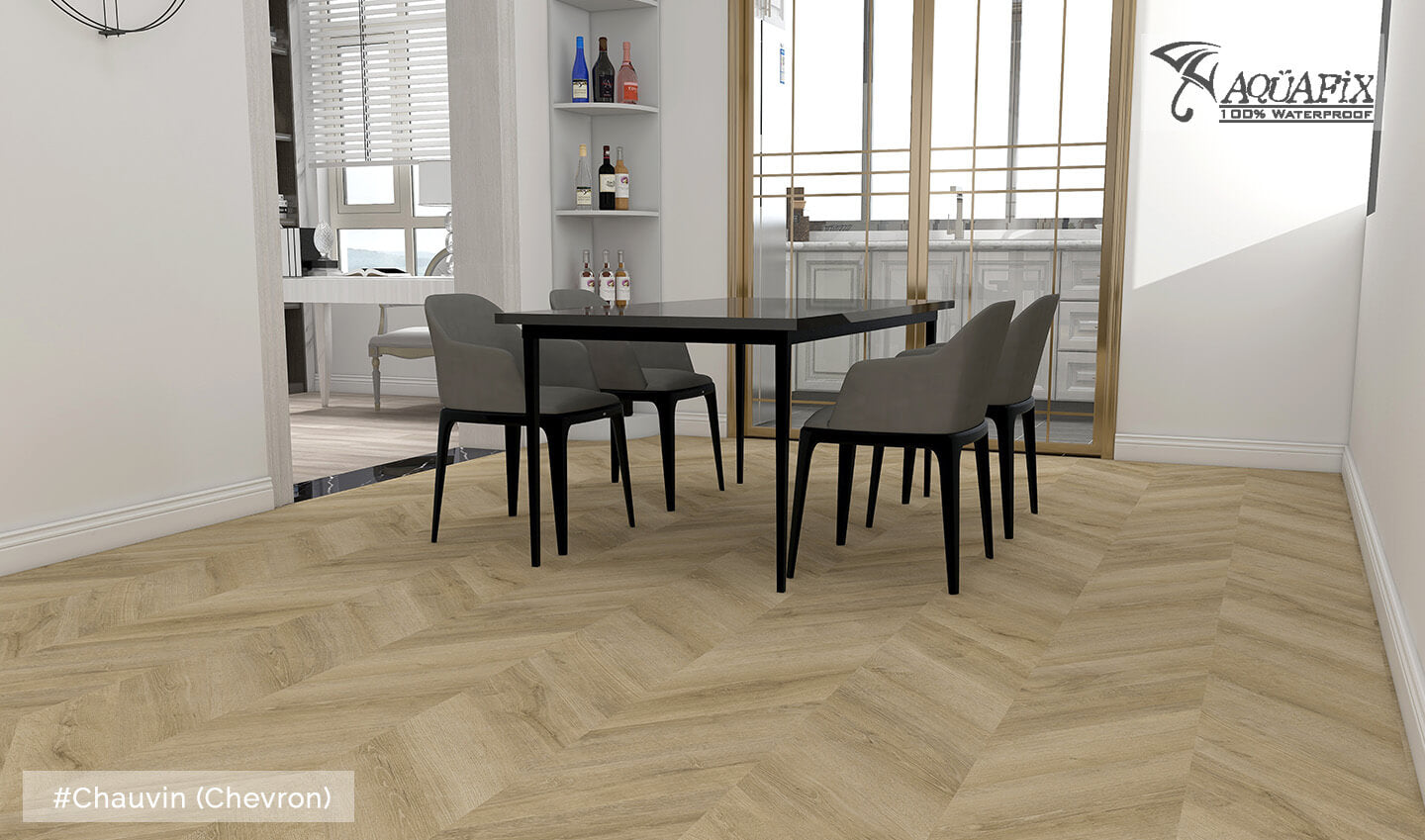 AquaFix WPC: Grand Cru Chevron Series - CHAUVIN