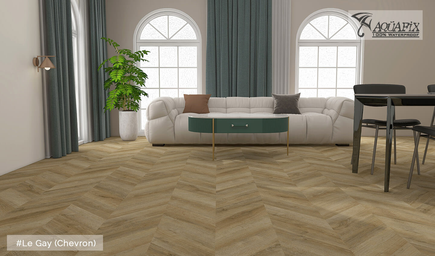 AquaFix WPC: Grand Cru Chevron Series - LE GAY