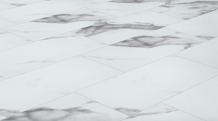 AquaFix SPC Smart Tile — Bianco Carrara