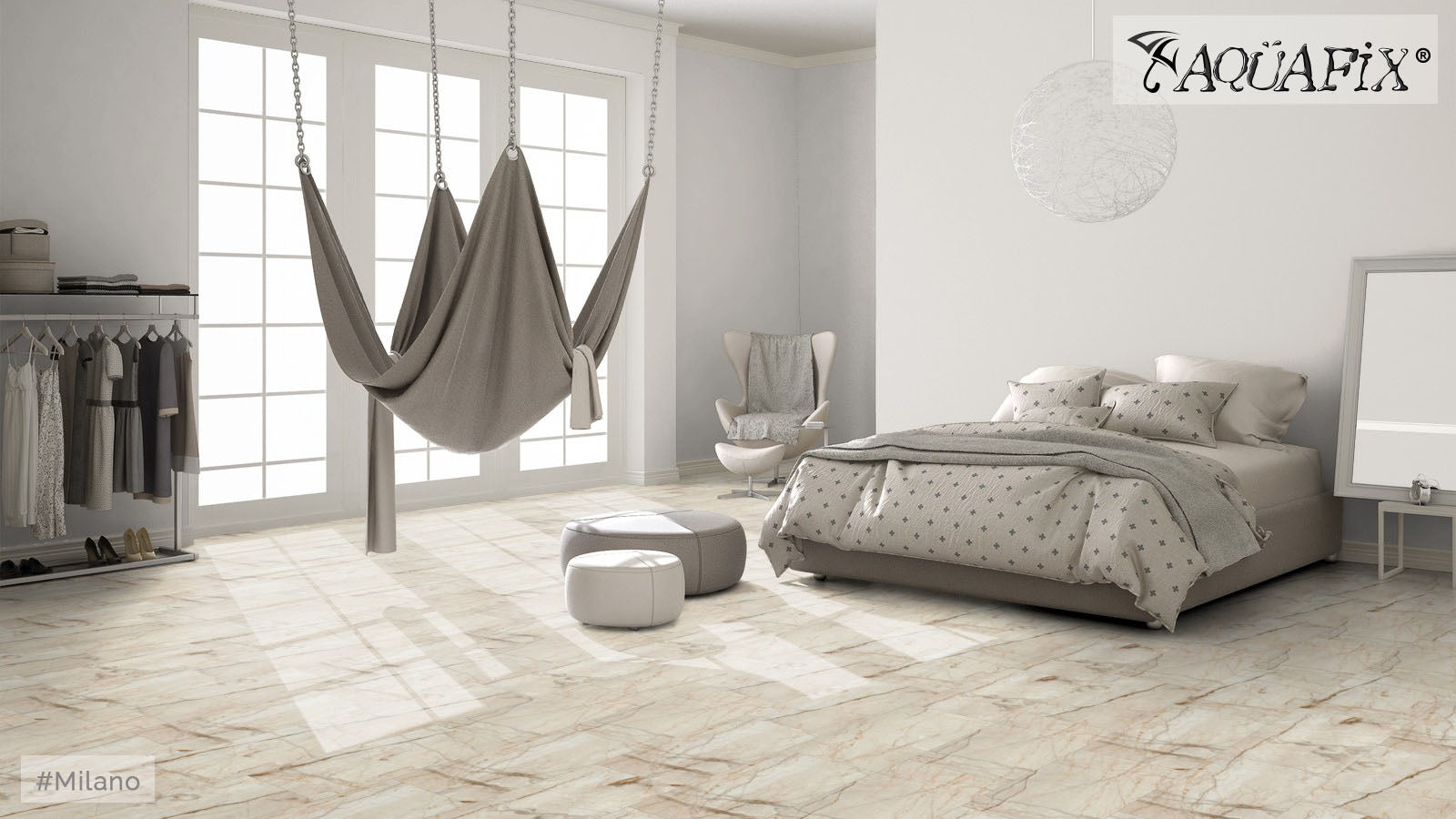 AquaFix SPC: Smart Tile Series - Milano