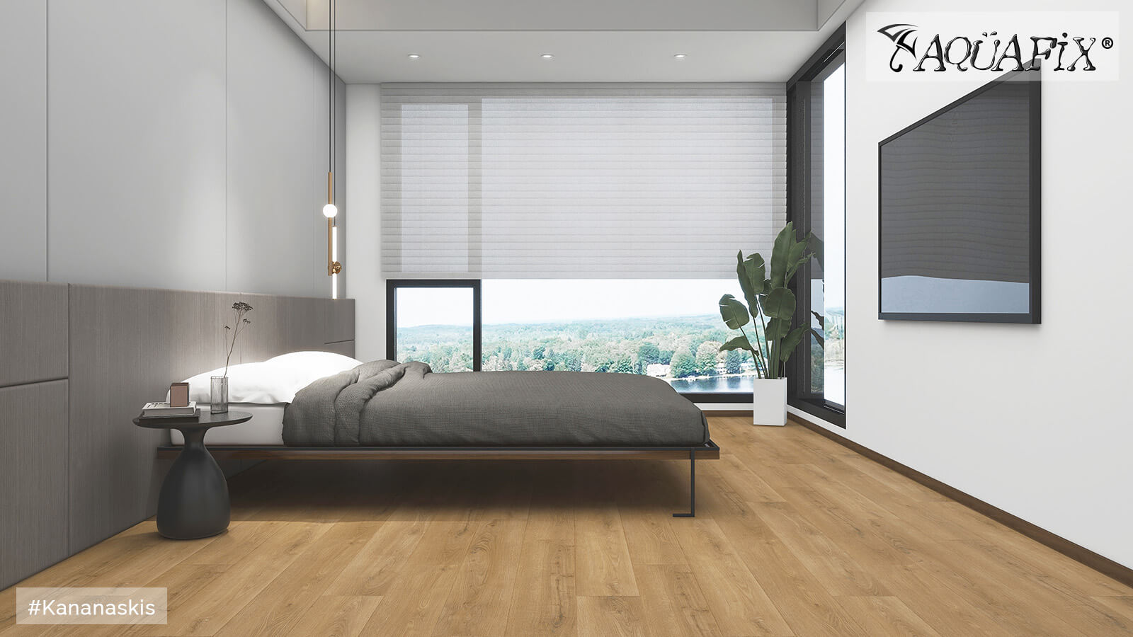 AquaFix Dryback Vinyl 2.0 Series - Wood Pattern - Kananaskis