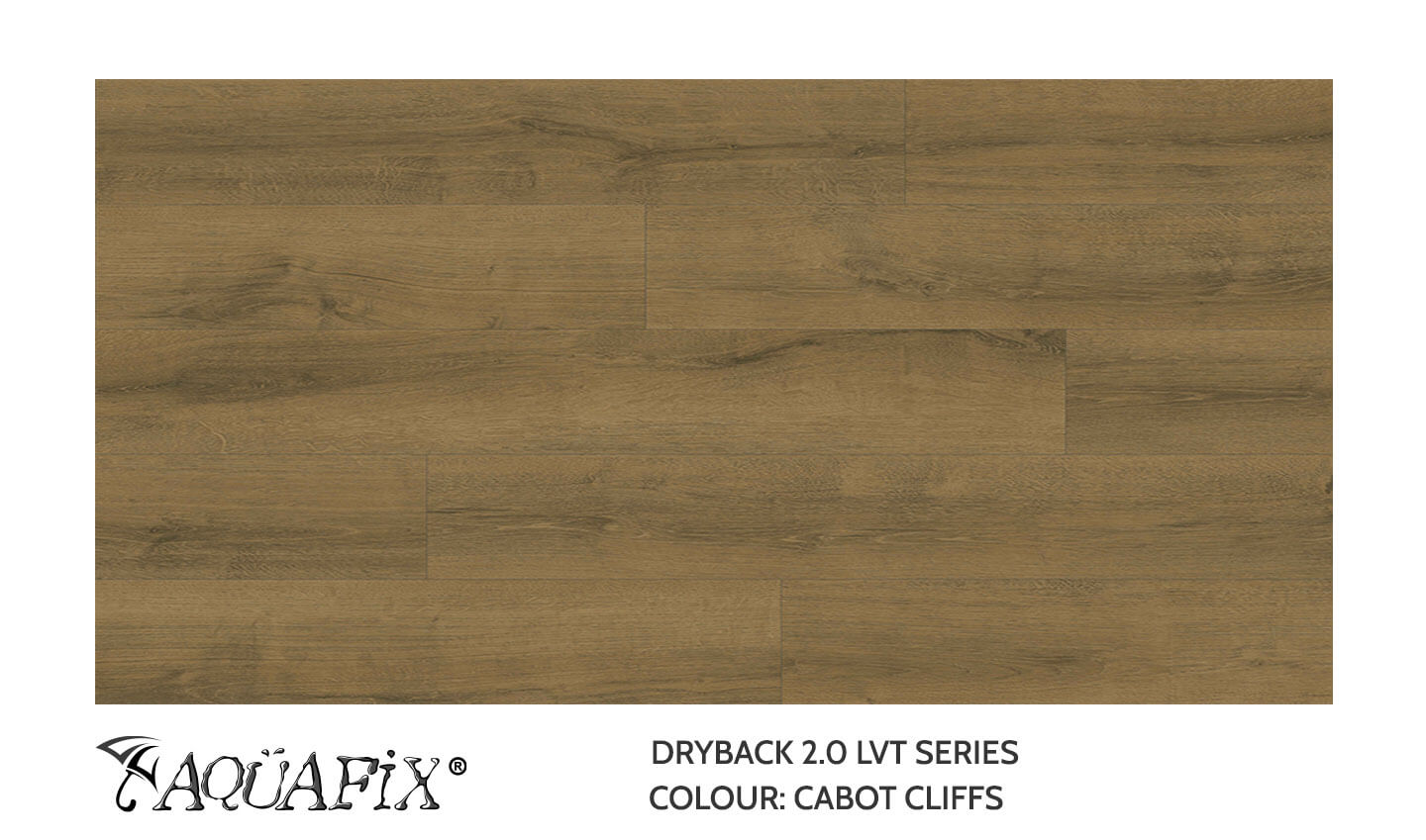 AquaFix Dryback Vinyl 2.0 Series - Wood Pattern - Cabot Cliffs
