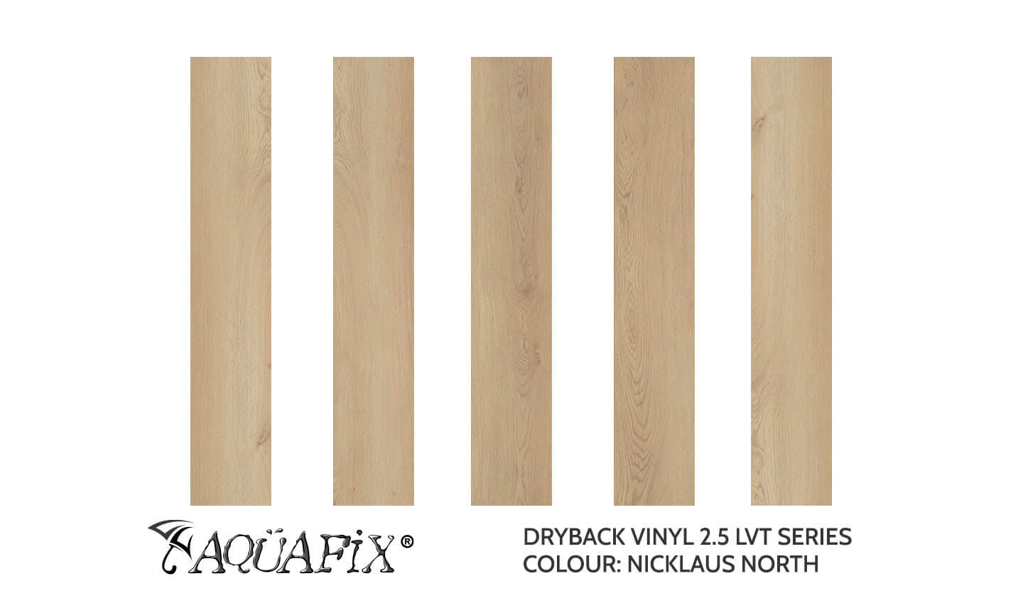 AquaFix Dryback Vinyl 2.5 Series - Wood Pattern - Nicklaus North