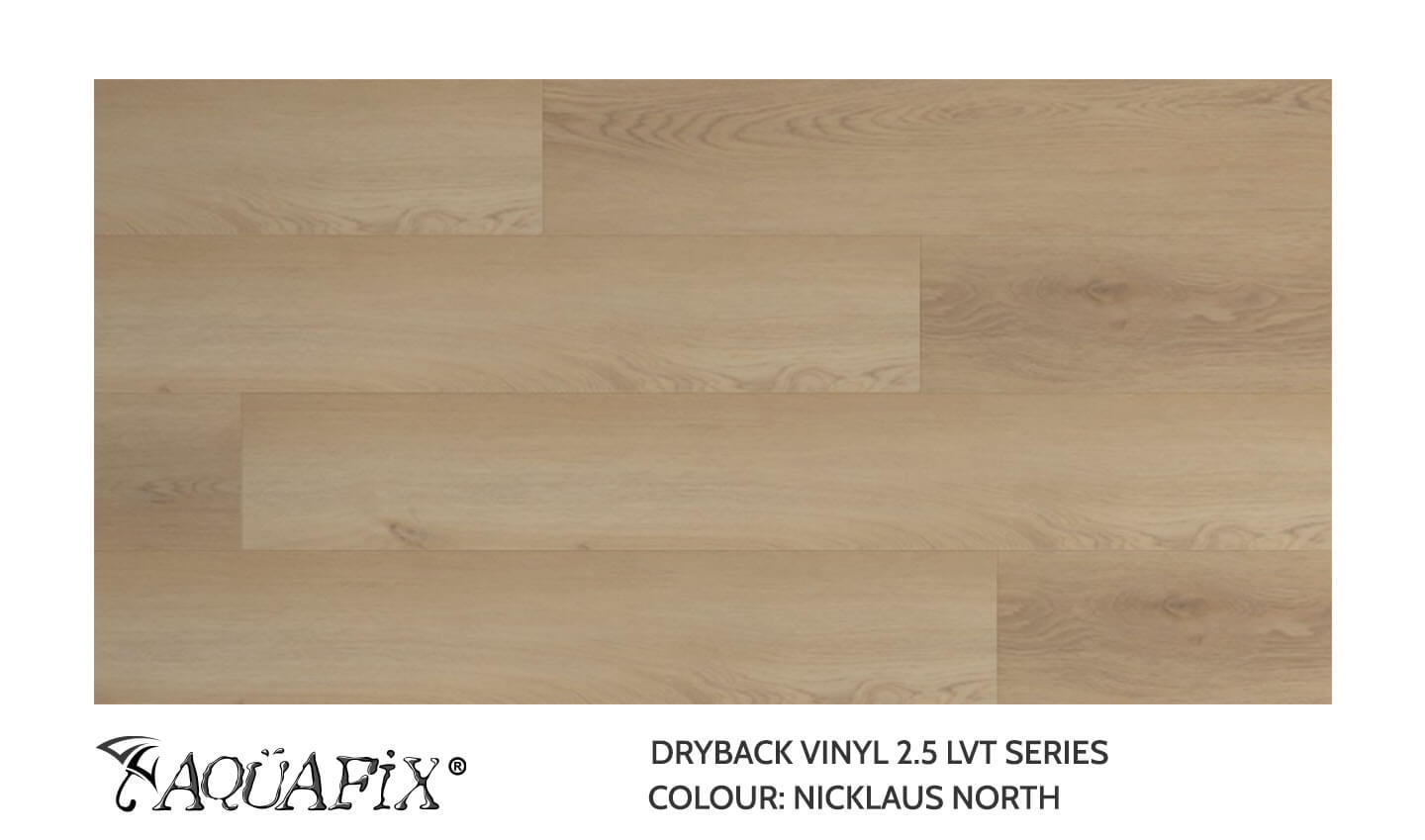 AquaFix Dryback Vinyl 2.5 Series - Wood Pattern - Nicklaus North