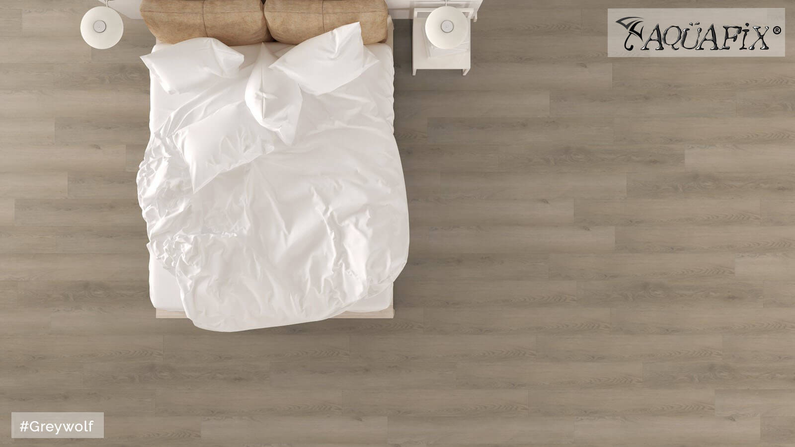 AquaFix Dryback Vinyl 2.5 Series - Wood Pattern - Greywolf