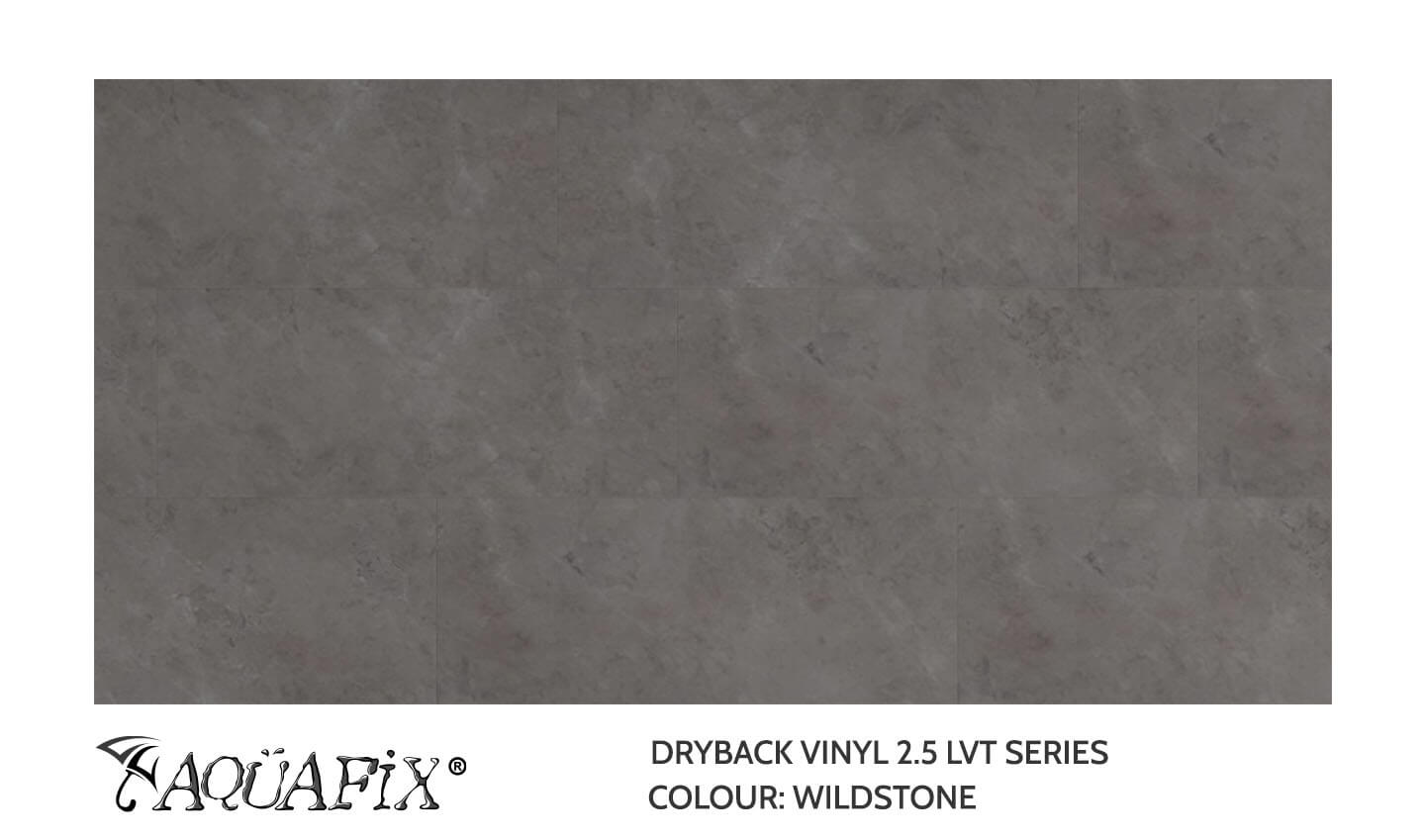 AquaFix Dryback Vinyl 2.5 Series - Tile Pattern - Wildstone