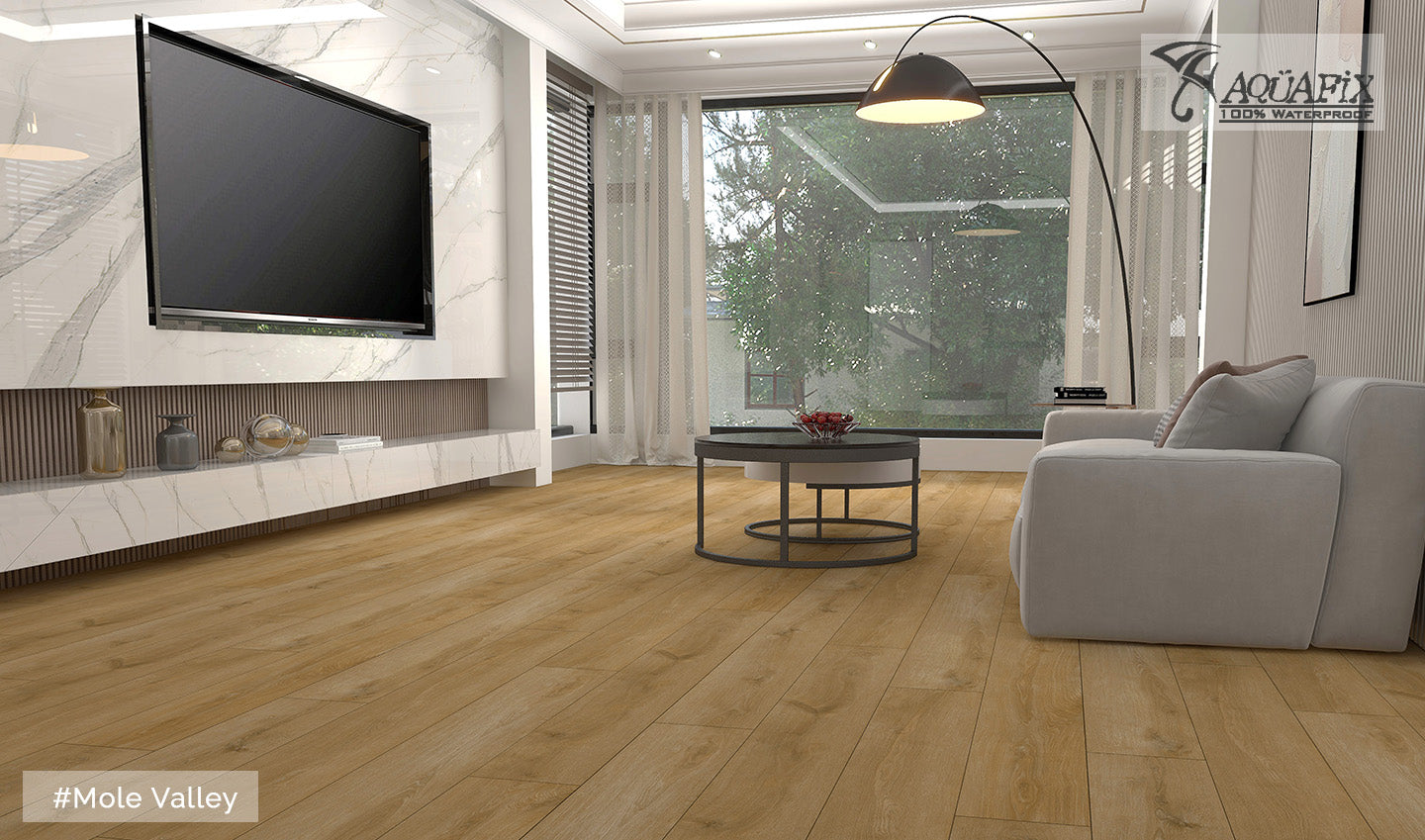 AquaFix Luxury Vinyl Series - Mole Valley