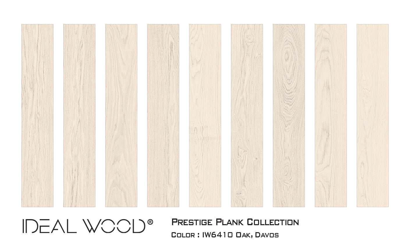 Ideal Wood Engineered Hardwood: Prestige Plank - Select Grade - Oak Davos