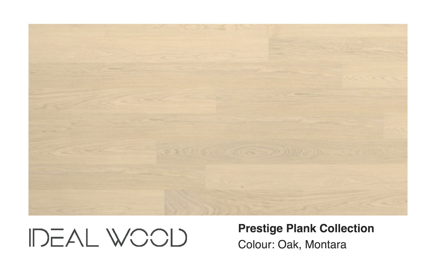 Ideal Wood Engineered Hardwood: Prestige Plank - Select Grade - Oak Montara
