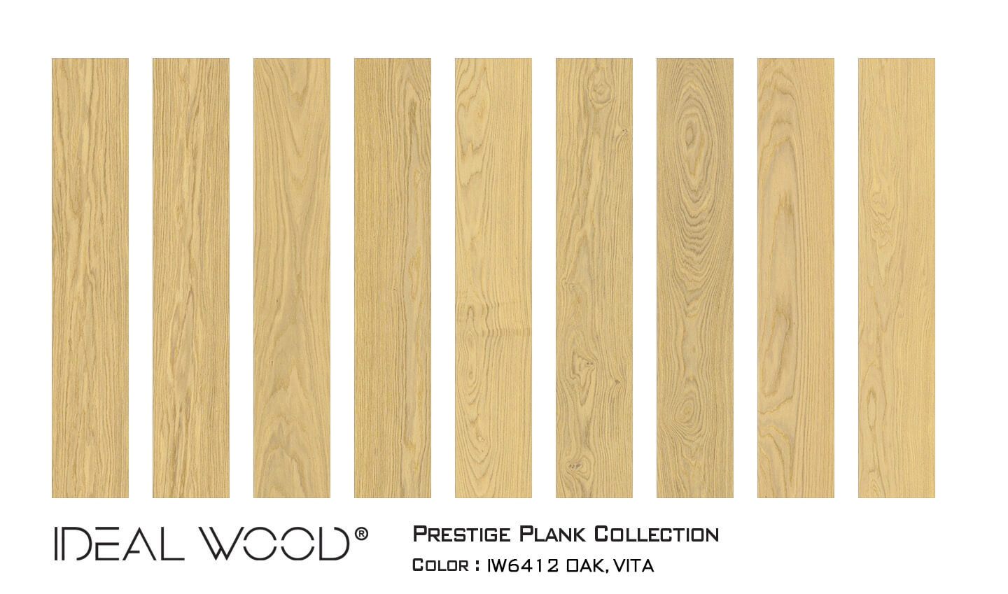 Ideal Wood Engineered Hardwood: Prestige Plank - Select Grade - Oak Vita