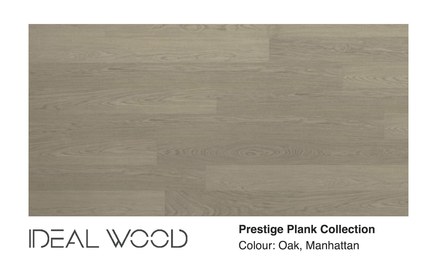 Ideal Wood Engineered Hardwood: Prestige Plank - Select Grade - Oak Manhattan