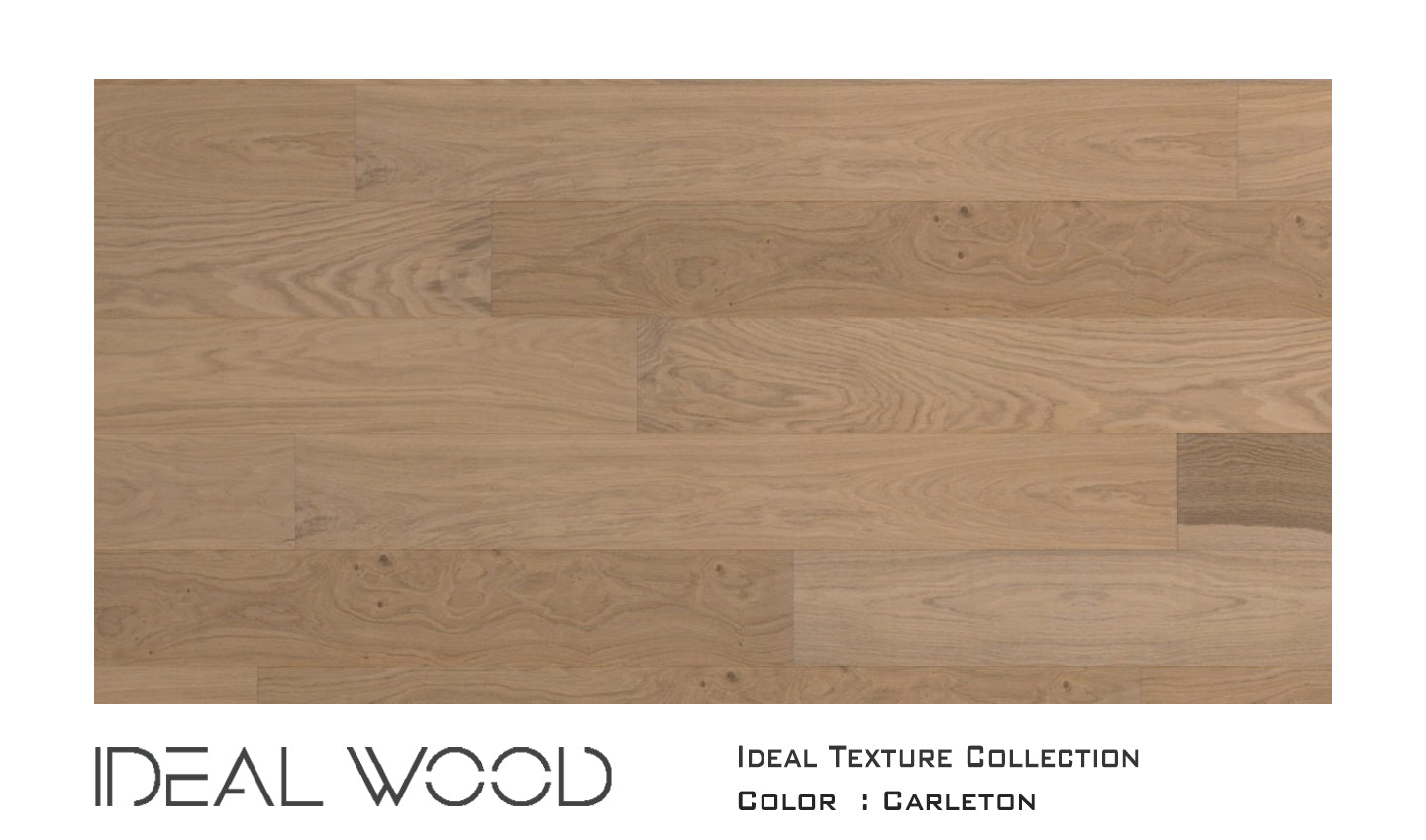 Ideal Wood Engineered Hardwood: Ideal Texture Collection - Oak Carleton