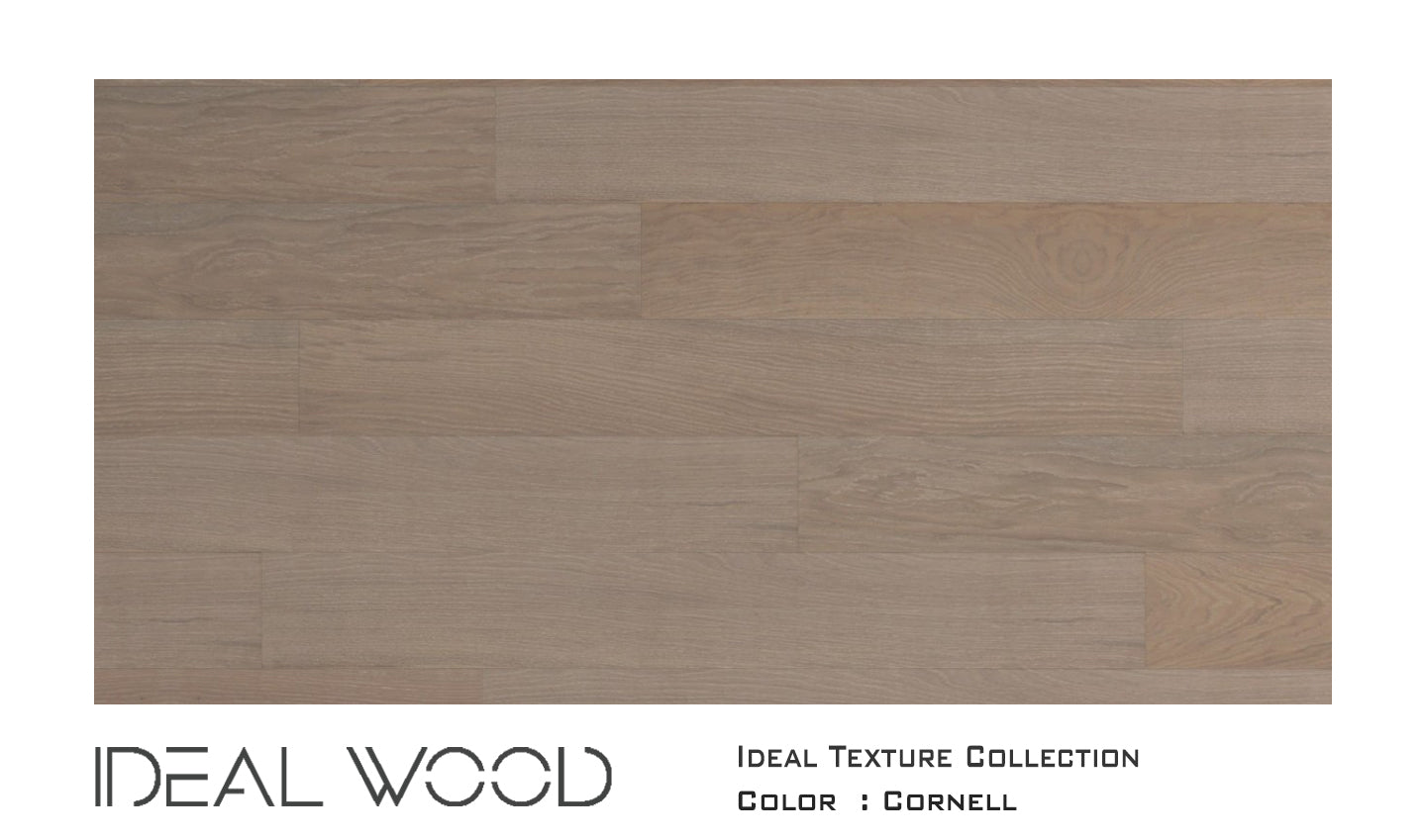 Ideal Wood Engineered Hardwood: Ideal Texture Collection - Oak Cornell