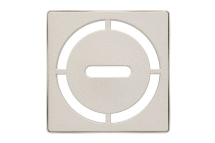 Schluter® KERDI-DRAIN Trendline Grate Kit 4" — Pure