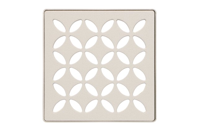 Schluter® KERDI-DRAIN Trendline Grate Kit 4" — Floral