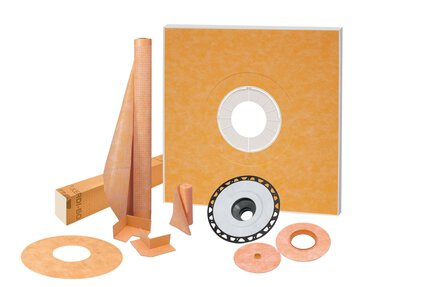 Schluter® KERDI-SHOWER-KIT 48" × 48"