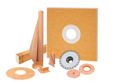 Schluter® KERDI-SHOWER-KIT 48" × 48"