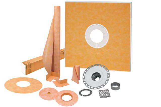 Schluter® KERDI-SHOWER-KIT 48" × 48"