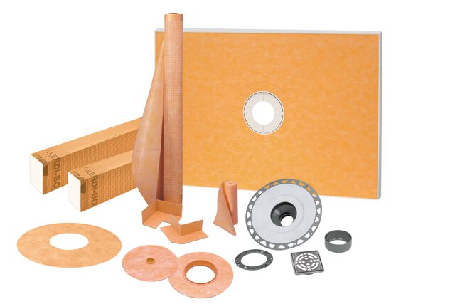 Schluter® KERDI-SHOWER-KIT 38" × 60"