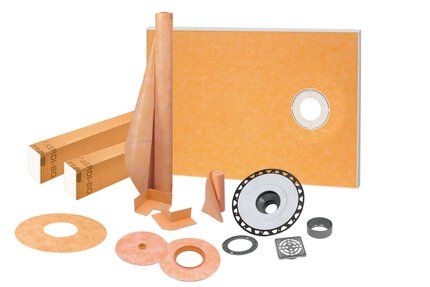 Schluter® KERDI-SHOWER-KIT 38" × 60"