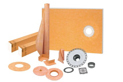 Schluter® KERDI-SHOWER-KIT 38" × 60"