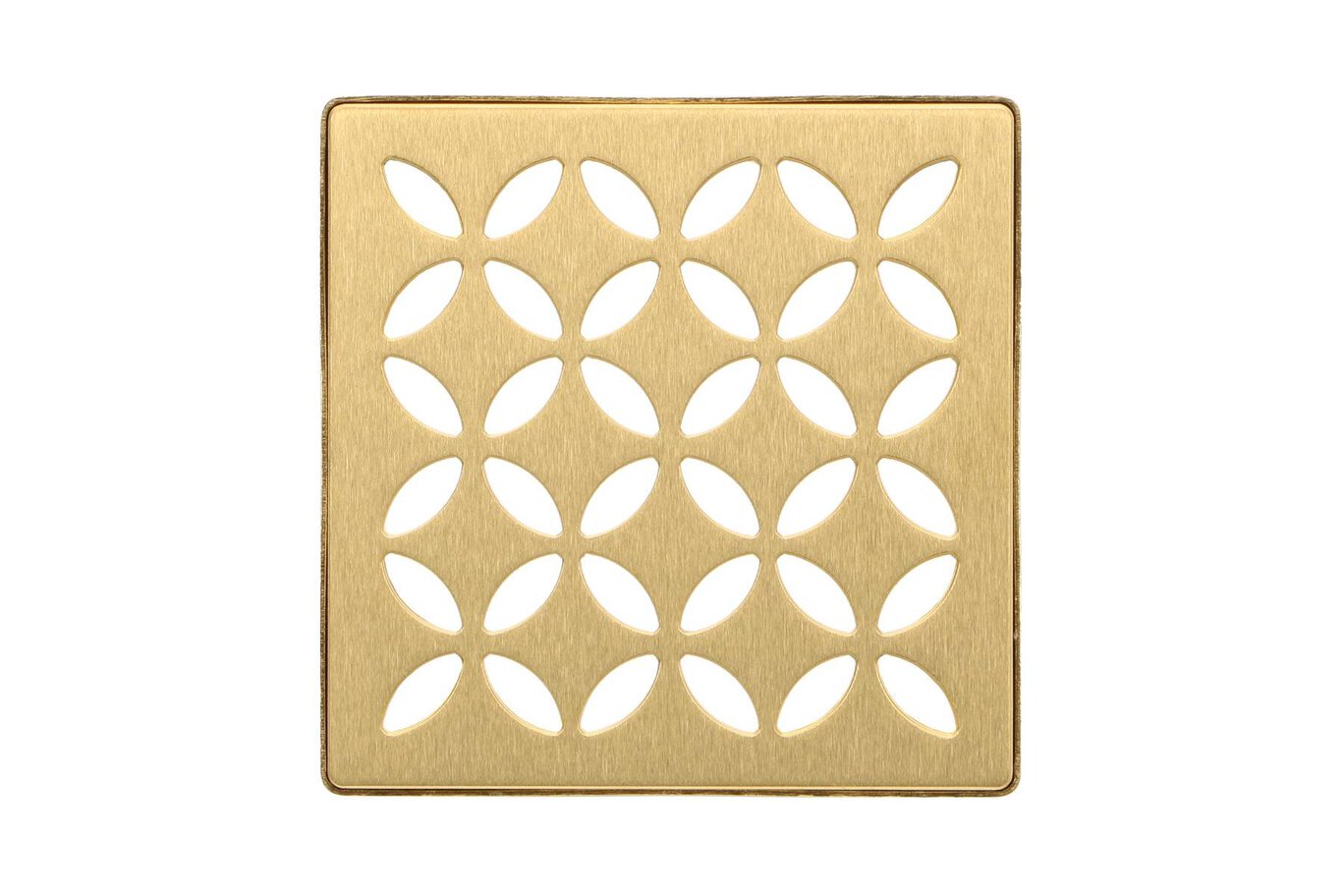Schluter® KERDI-DRAIN Trendline Grate Kit 4" — Floral