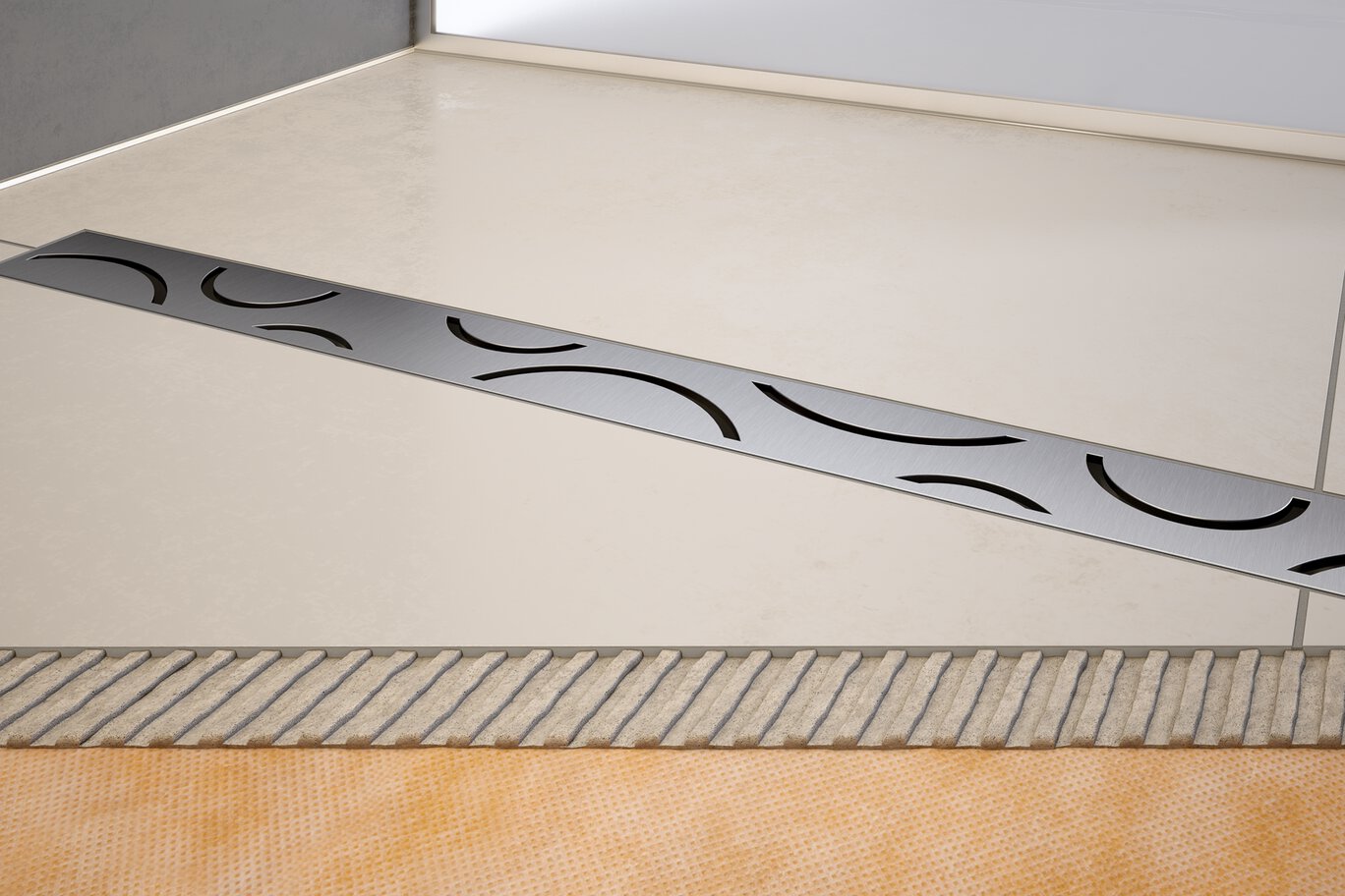 Schluter® KERDI-SHOWER-LINEAR-TRAY