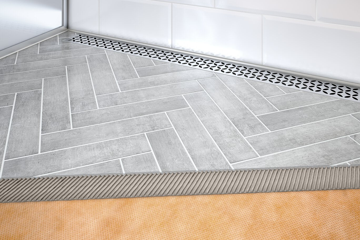 Schluter® KERDI-SHOWER-LINEAR-TRAY