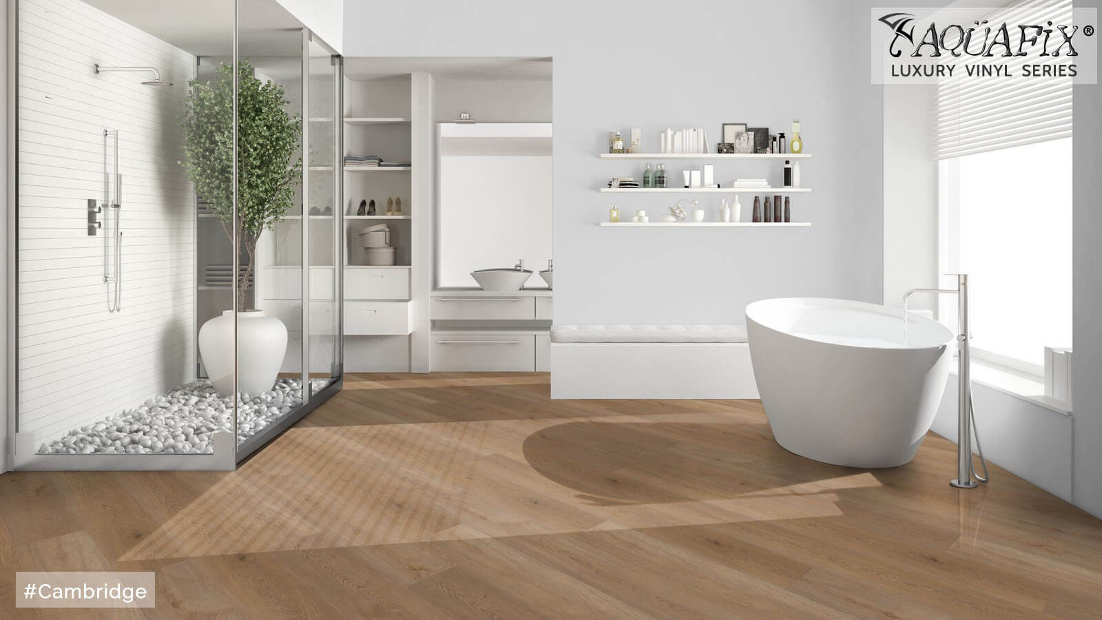 AquaFix Luxury Vinyl Series - Cambridge