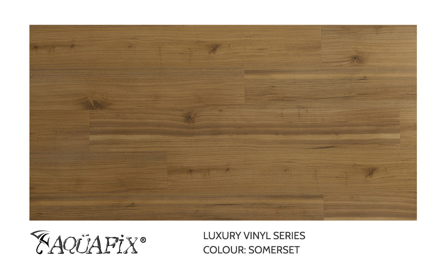 AquaFix Luxury Vinyl Series - Somemerset  | 60" x 9" x 5mm