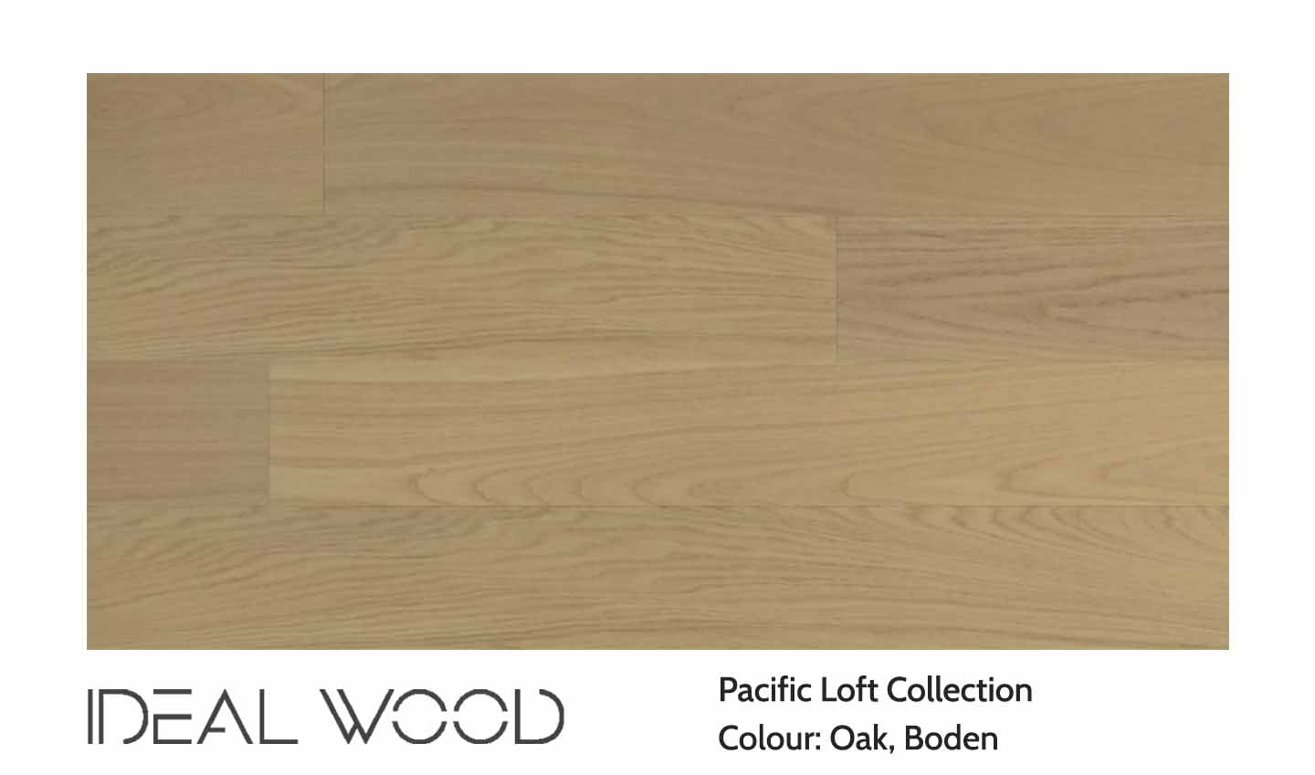 Ideal Wood Engineered Hardwood: Pacific Loft Collection - OAK Boden
