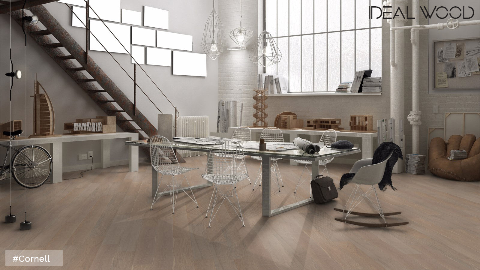 Ideal Wood Engineered Hardwood: Ideal Texture Collection - Oak Cornell