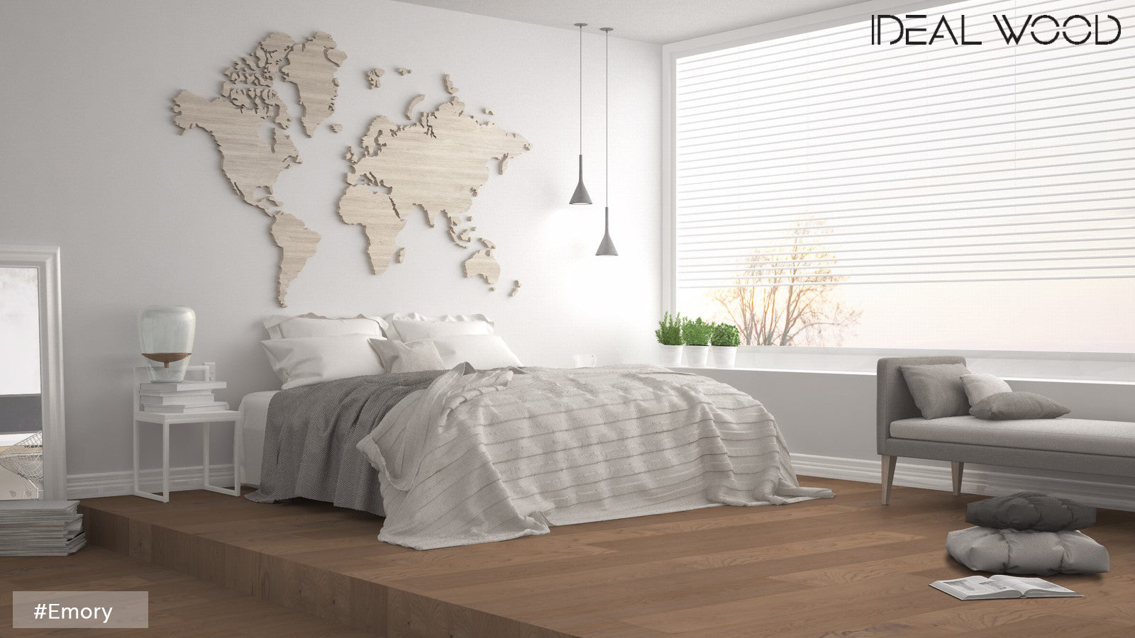 Ideal Wood Engineered Hardwood: Ideal Texture Collection - Oak Emory
