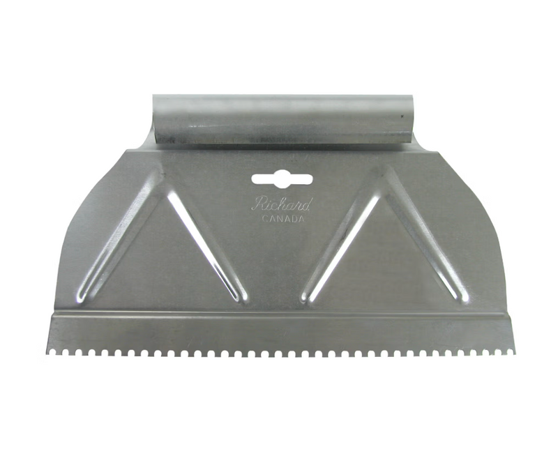 Richard - 9" Adhesive Spreader (1/8x1/8x1/8") U Notch
