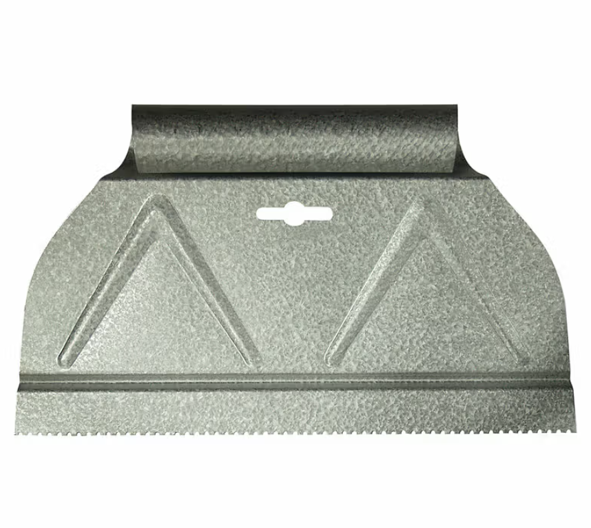 Richard - 9" Economic Adhesive Spreader (1/16x3/64x13/64") V Notch