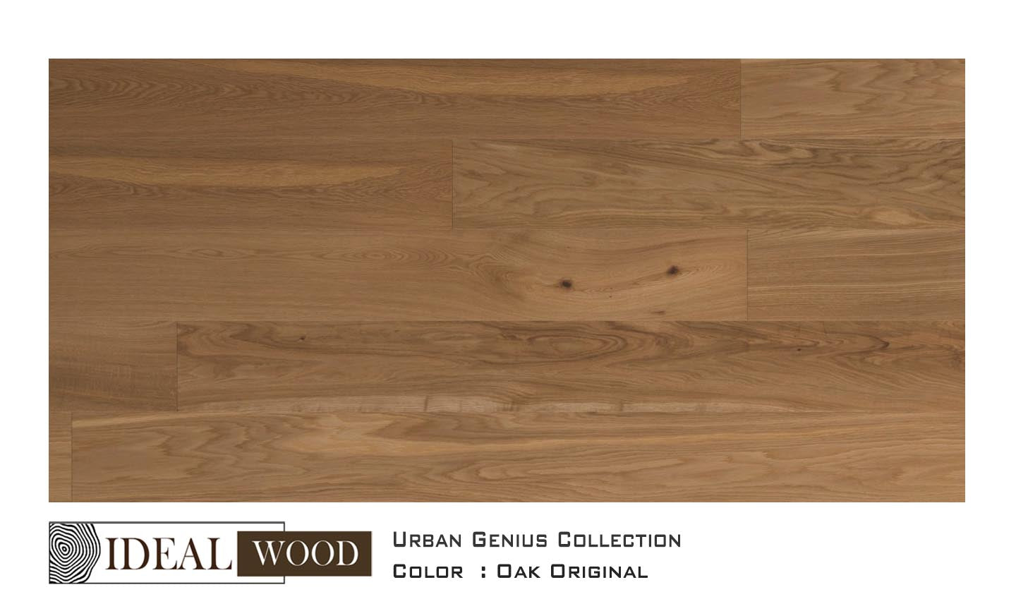 Ideal Wood Engineered Hardwood: Urban Genius Collection - Oak - Oak, Original