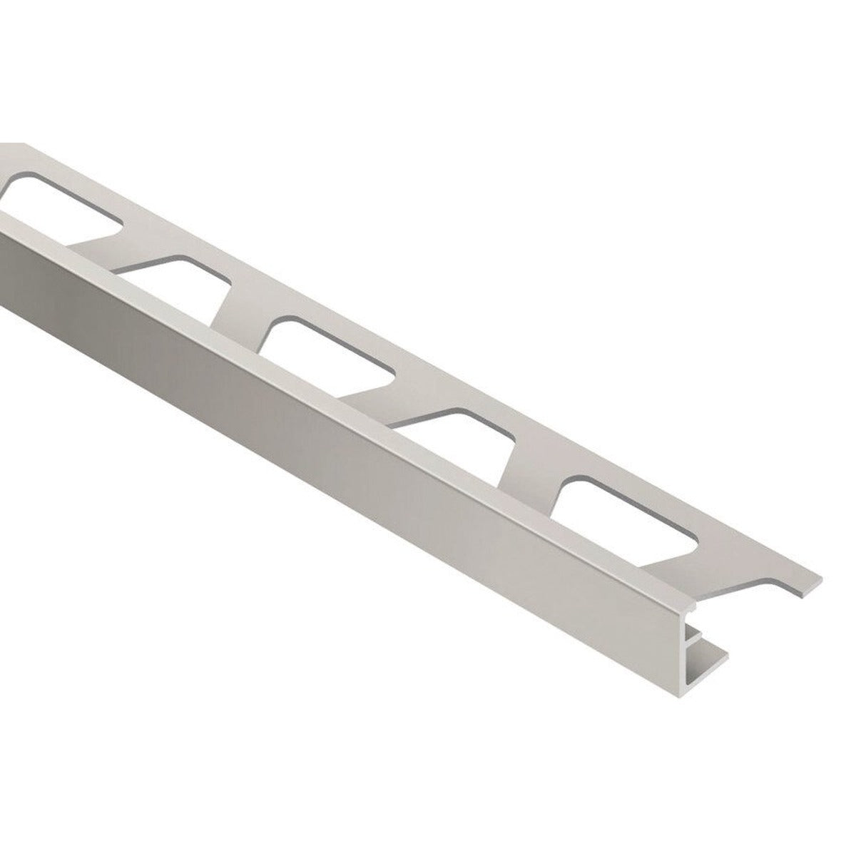 Schluter® SCHIENE Edge Trim, Anodized Aluminum, Satin Nickel