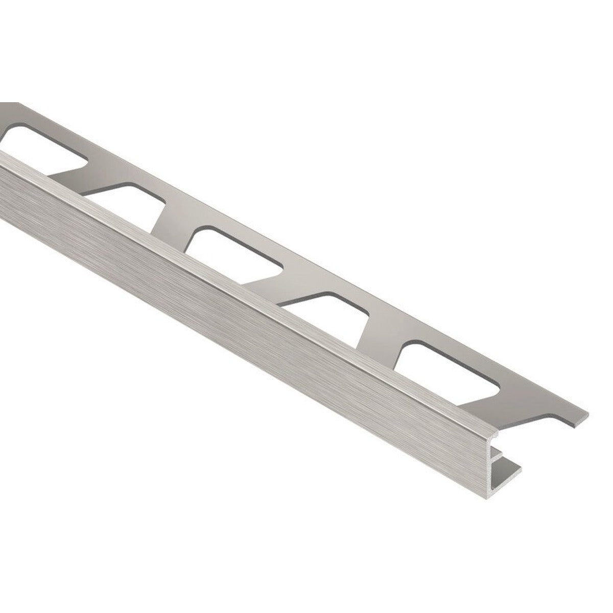 Schluter® SCHIENE Edge Trim, Anodized Aluminum, Brushed Nickel