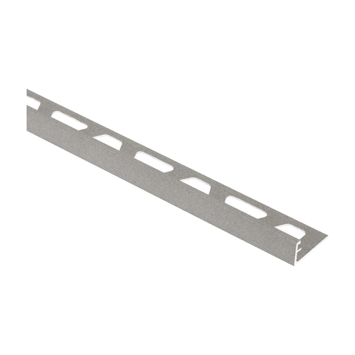 Schluter® SCHIENE Edge Trim, TRENDLINE Aluminum, Stone Grey