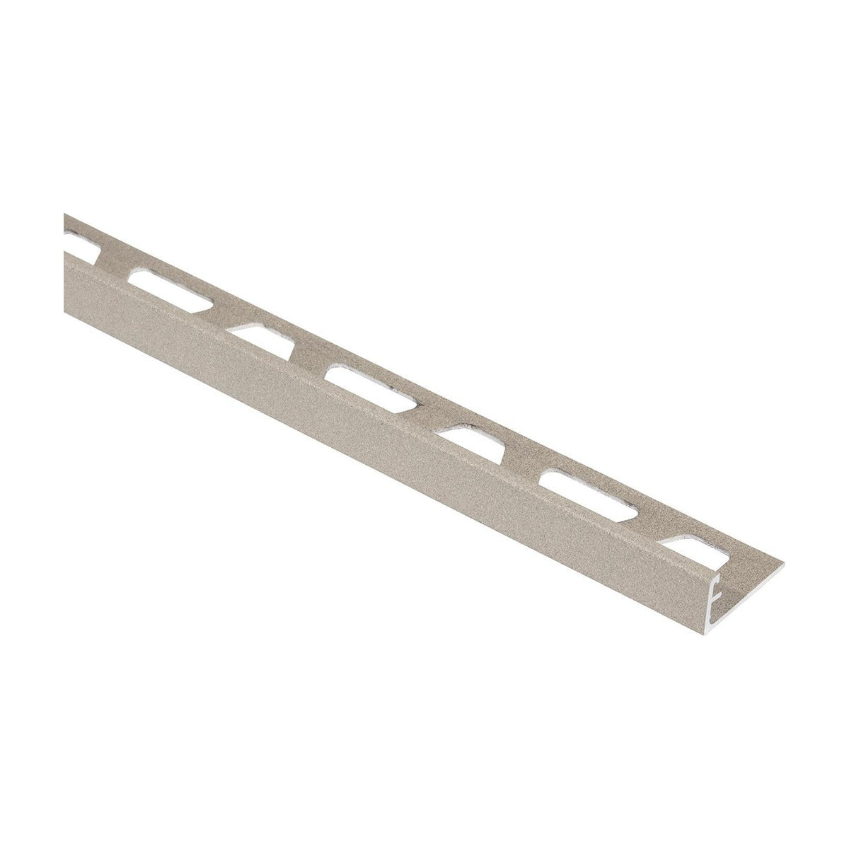 Schluter® SCHIENE Edge Trim, TRENDLINE Aluminum, Cream