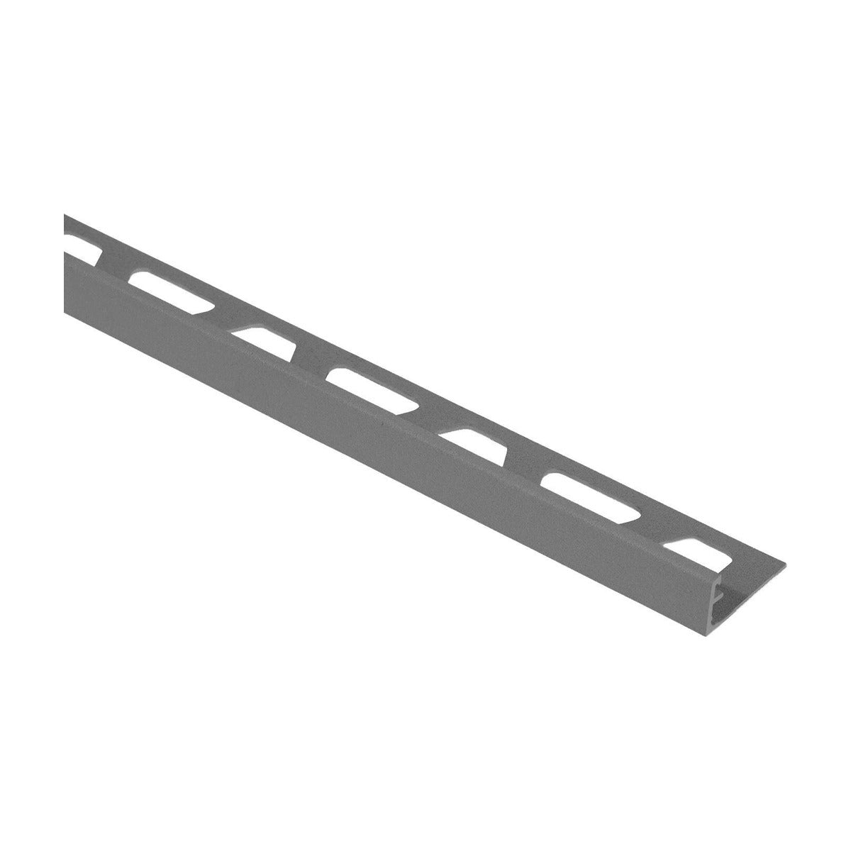 Schluter® SCHIENE Edge Trim, TRENDLINE Aluminum, Pewter