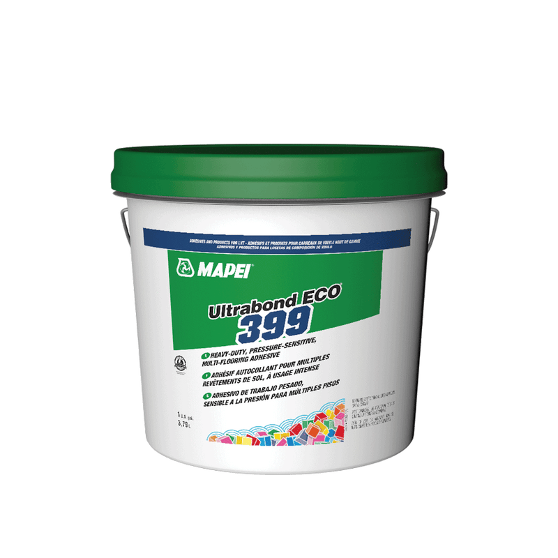 MAPEI® ECO 399 PSA Heavy-Duty, Pressure-Sensitive, Multi-Flooring Adhesive