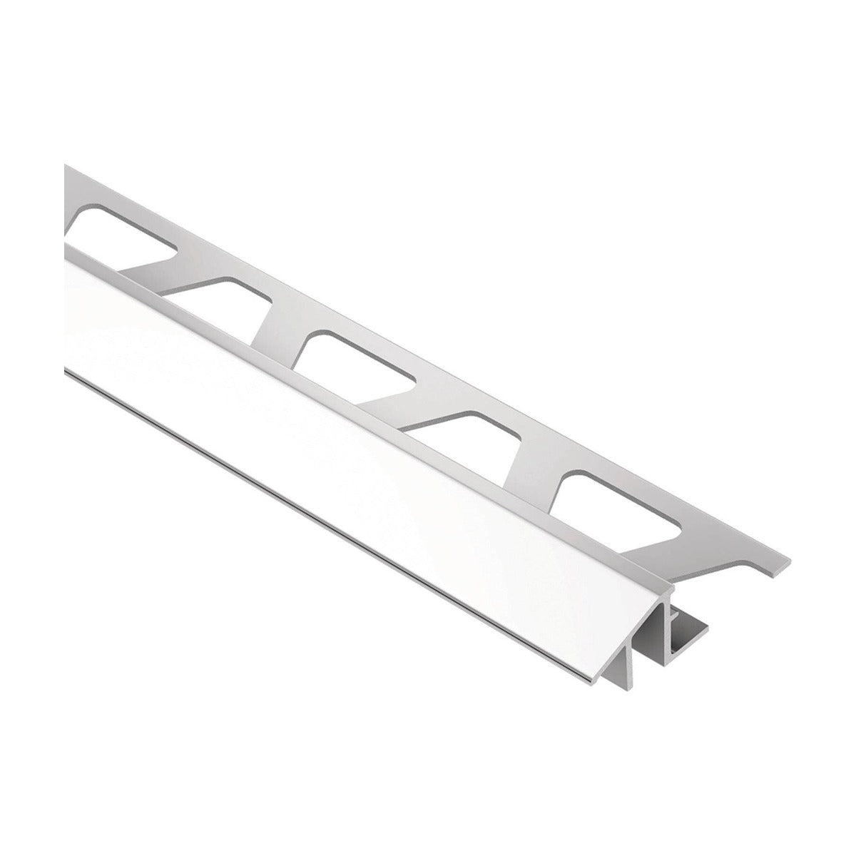 Schluter® RENO-TK Reducer, Anodized Aluminum, Bright Chrome