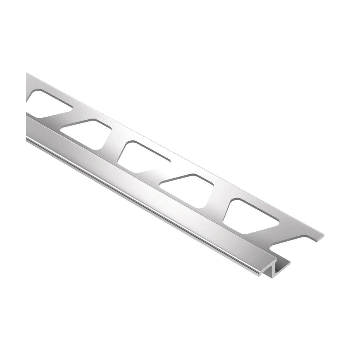 Schluter® RENO-TK Reducer, Anodized Aluminum, Bright Chrome