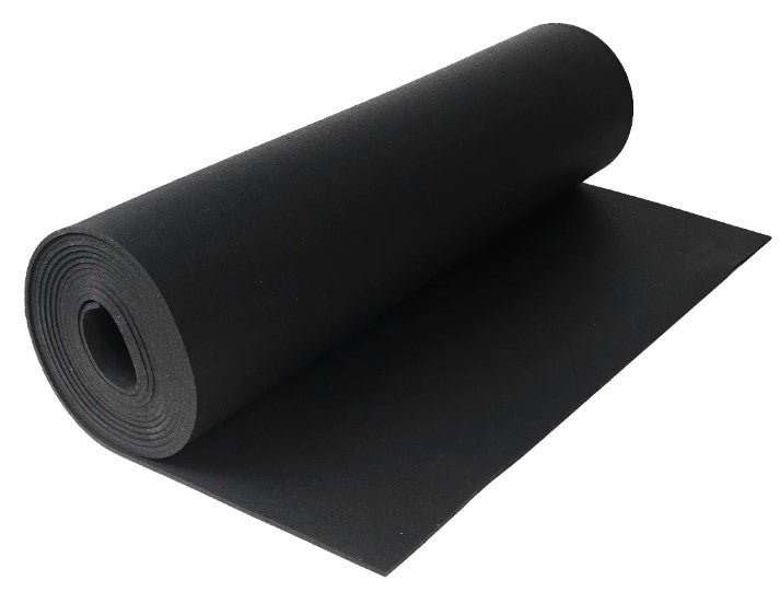 Sports Rubber Flooring Roll (3'3" W x 32'9") 107.6 SQ/FT per roll