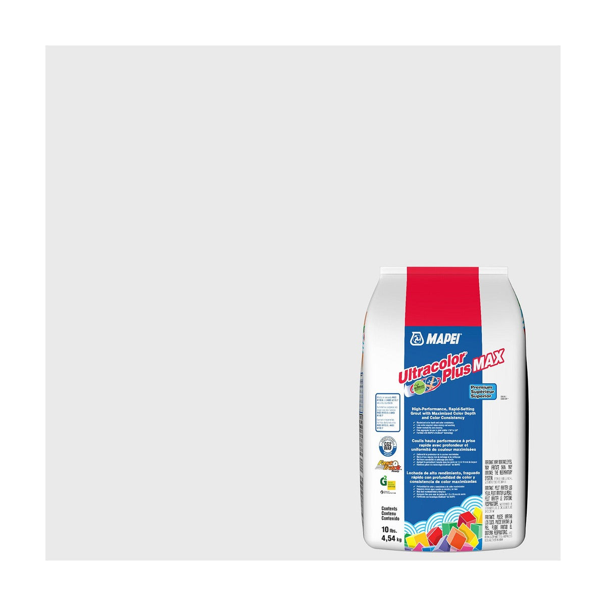 Mapei - Ultracolor Plus Max High-Performance Rapid-Setting Grout #5117 Pure White 10 lb