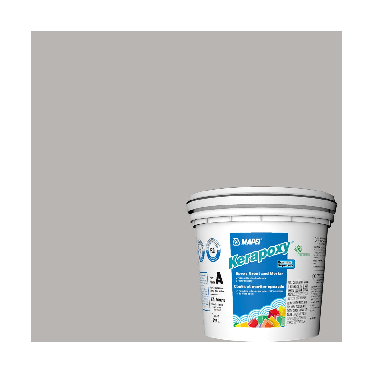 Mapei - Kerapoxy Kit Premium Epoxy Grout #5103 Cobblestone 946 mL