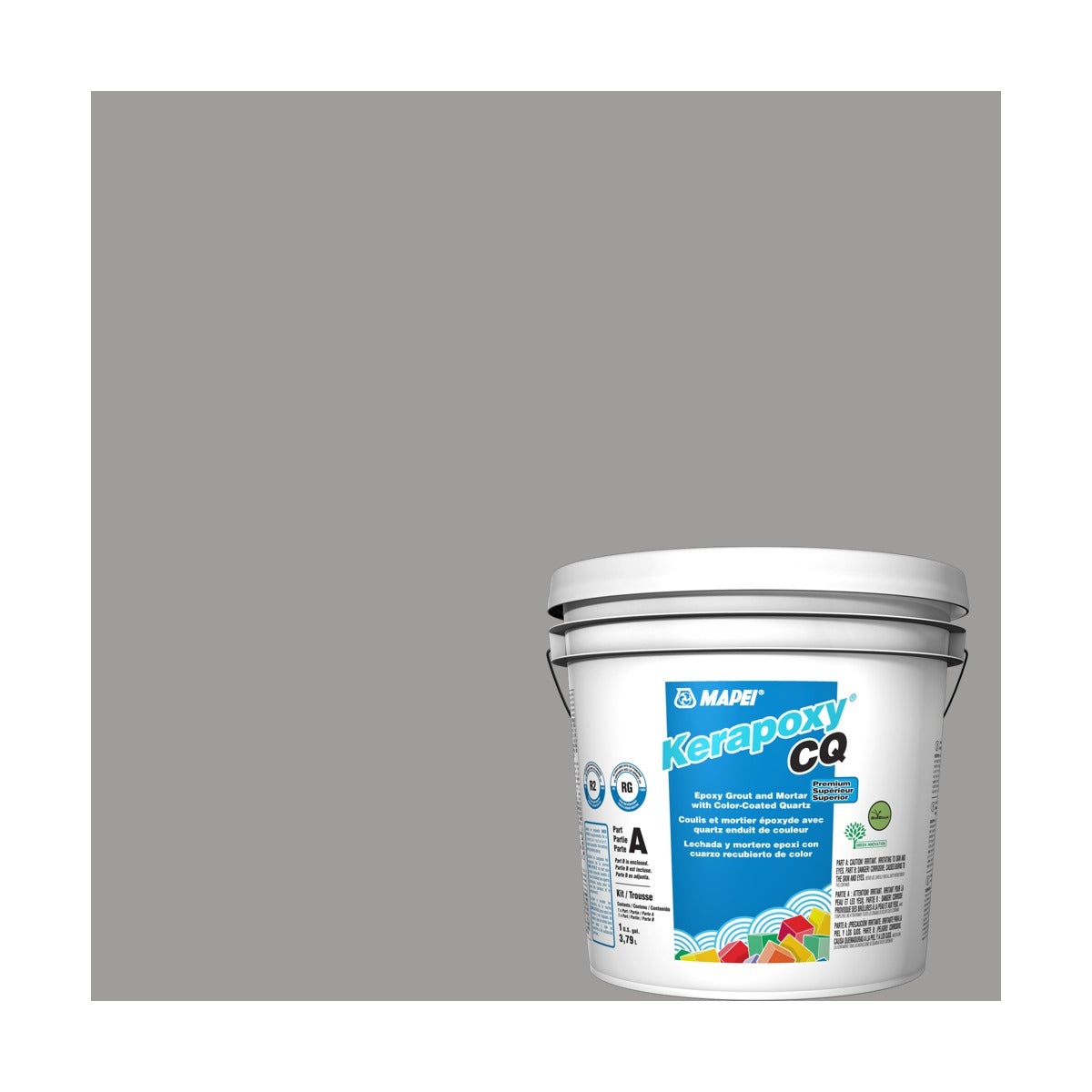 Mapei - Kerapoxy CQ Premium Epoxy Grout with Color-Coated Quartz #5104 Timberwolf 3.79 L